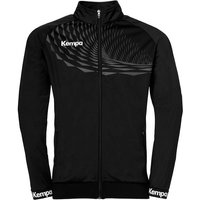 KEMPA Trainingsjacke WAVE 26 POLY JACKE Kids, Größe 128 in Schwarz