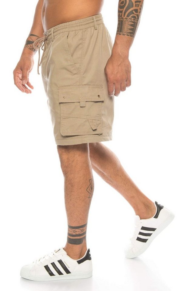 Kendindza Collection Cargobermudas Bermudas Herren Kurze Hose Herren 3/4 Hose Herren Cargo Taschen Abnehmbare Beine kurze Hose Herren Cargoshorts Herren Sommer – Bild 4 von 5