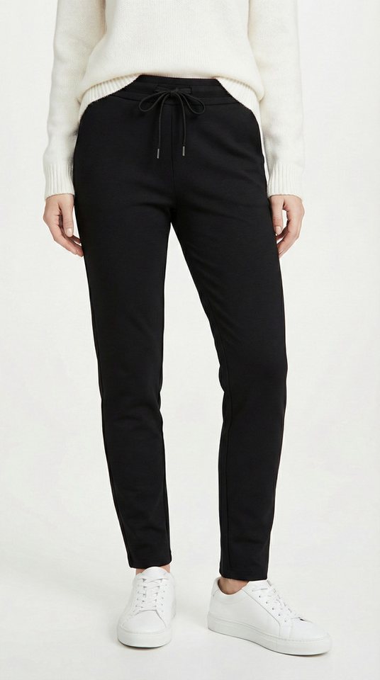 Kendindza Collection Stretch-Hose Damen Hose Stretch mit Kordel Stoffhose Damen elegant lang Made in Italy: Jogger-Pants, Gummibund, Schlupfhose weicher Stoff – Bild 2 von 4