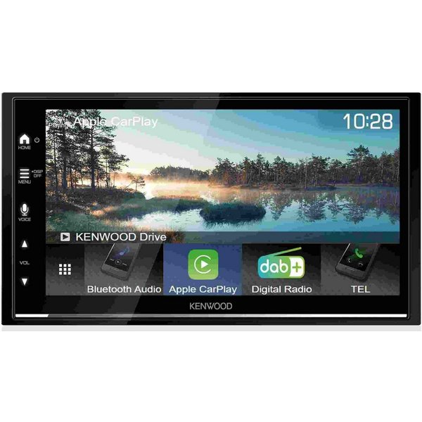 KENWOOD DMX7722DABS 2-DIN Bluetooth DAB USB VarioColor CarPlay Android Autoradio (Freisprecheinrichtung)