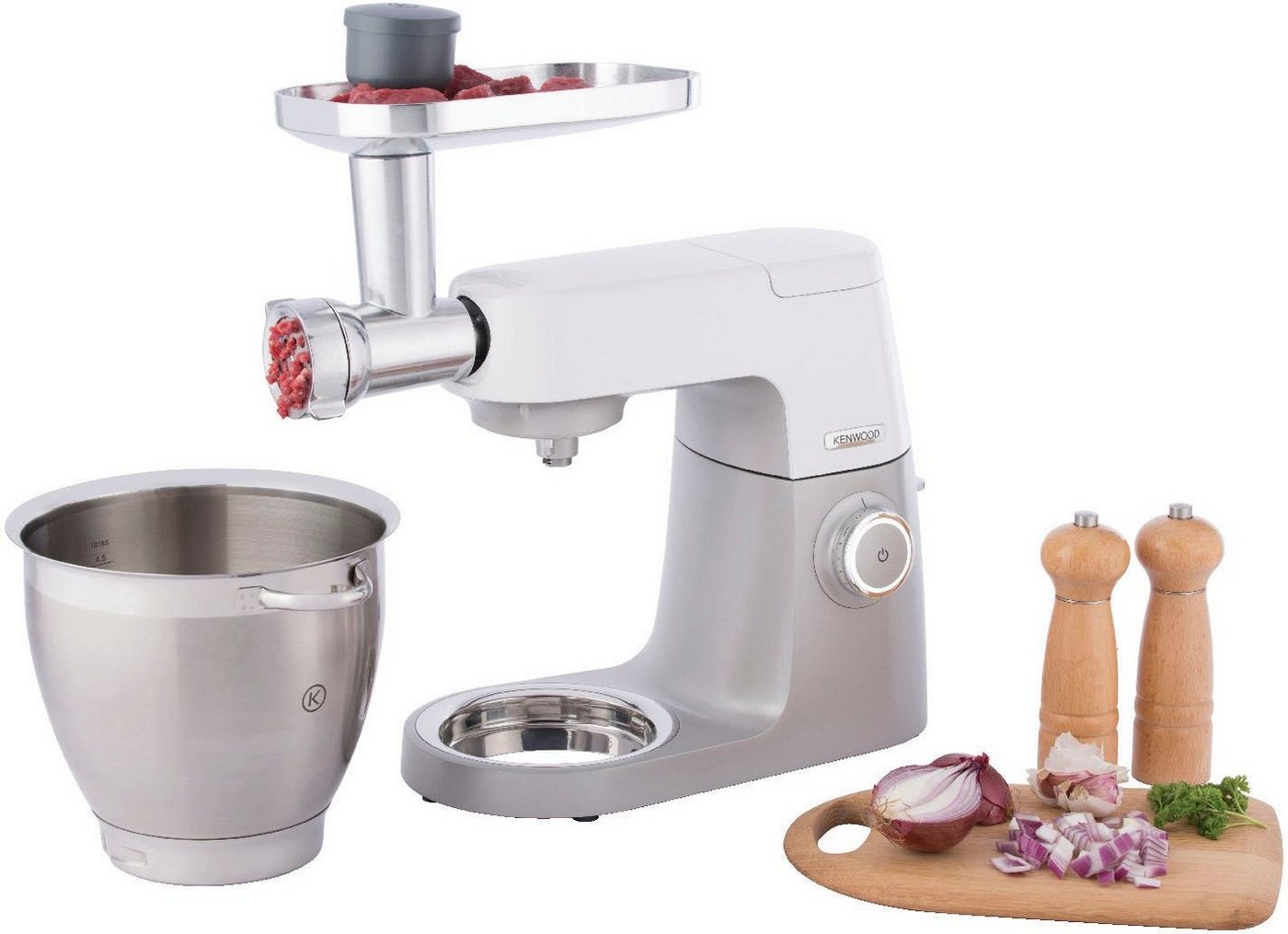 KENWOOD Fleischwolfaufsatz KAX950ME, Zubehör für Kenwood Chef Küchenmaschinen – Bild 2 von 5