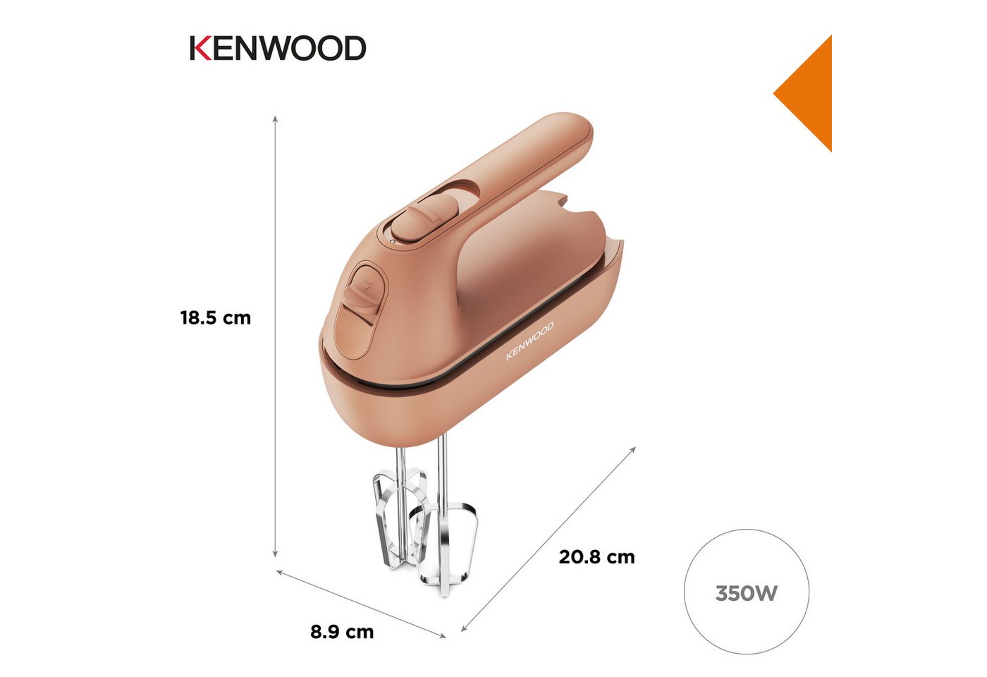KENWOOD Handmixer Go, 350 W – Bild 5 von 5