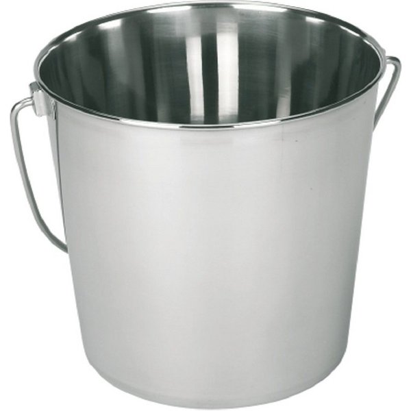 Kerbl Eiseimer Edelstahleimer 5,7ltr. Kerbl 29375 Eimer Wassereimer
