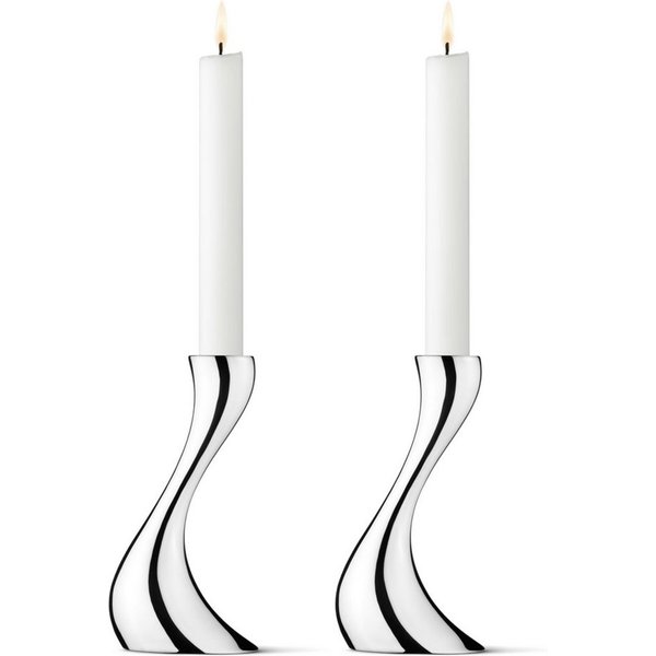 Georg Jensen Kerzenhalter Georg Jensen Cobra Kerzenhalter, 2er Set