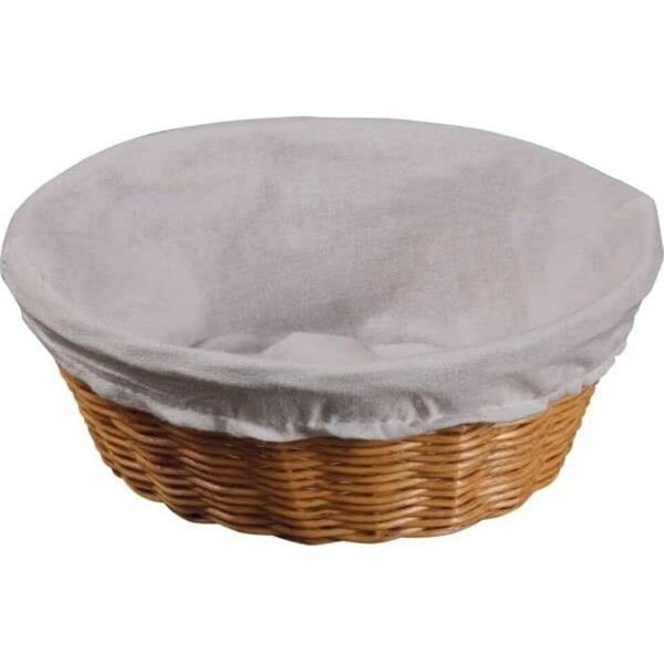 KESPER® Brotkorb Brotkorb, Kunststoff, Braun, 25 cm, Höhe: 9 cm, (1-tlg)