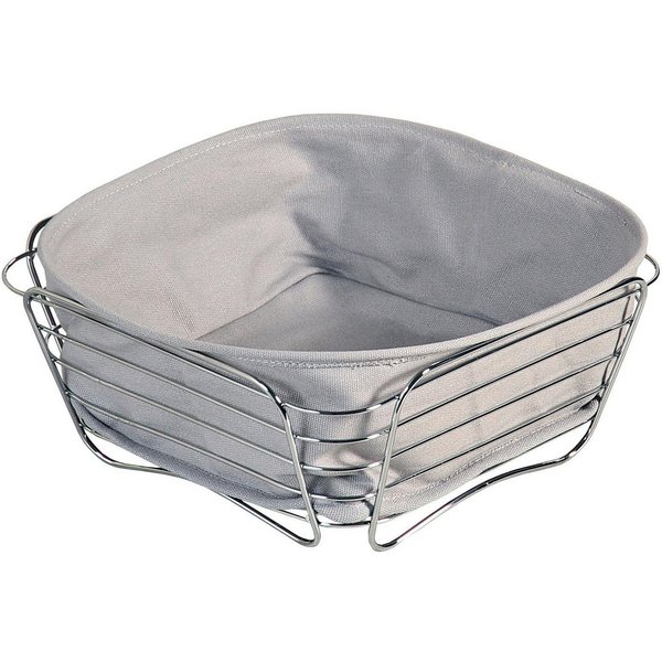 KESPER® Brotkorb Obstkorb, Baumwolle, Metall, (1-tlg), vielseitig einsetzbar