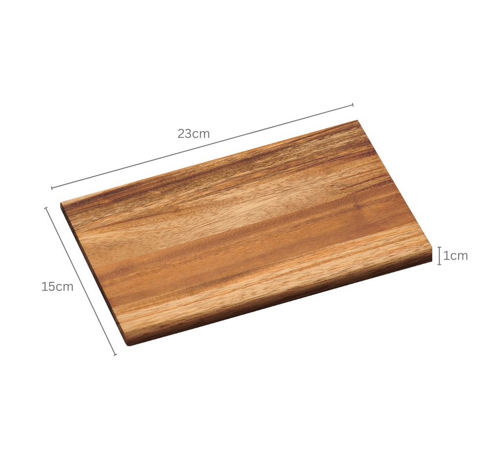 KESPER® Frühstücksbrett Vesperbrett, Akazie, FSC, Akazienholz, (Set, 5-St), 5er Set – Bild 5 von 5