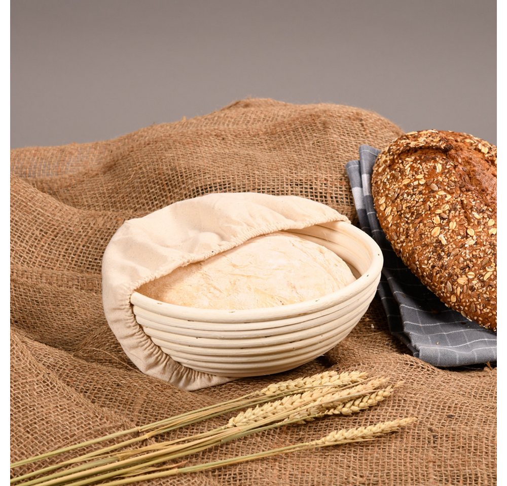KESPER® Gärkorb Gärkörbchen, rund, FSC® zertifiziert, (1-tlg), Bezug abnehmbar und waschbar – Bild 4 von 5