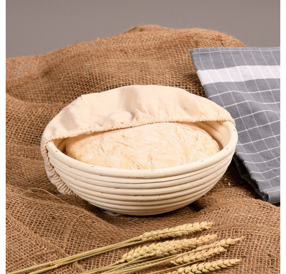 KESPER® Gärkorb Gärkörbchen, rund, FSC® zertifiziert, (1-tlg), Bezug abnehmbar und waschbar – Bild 4 von 5