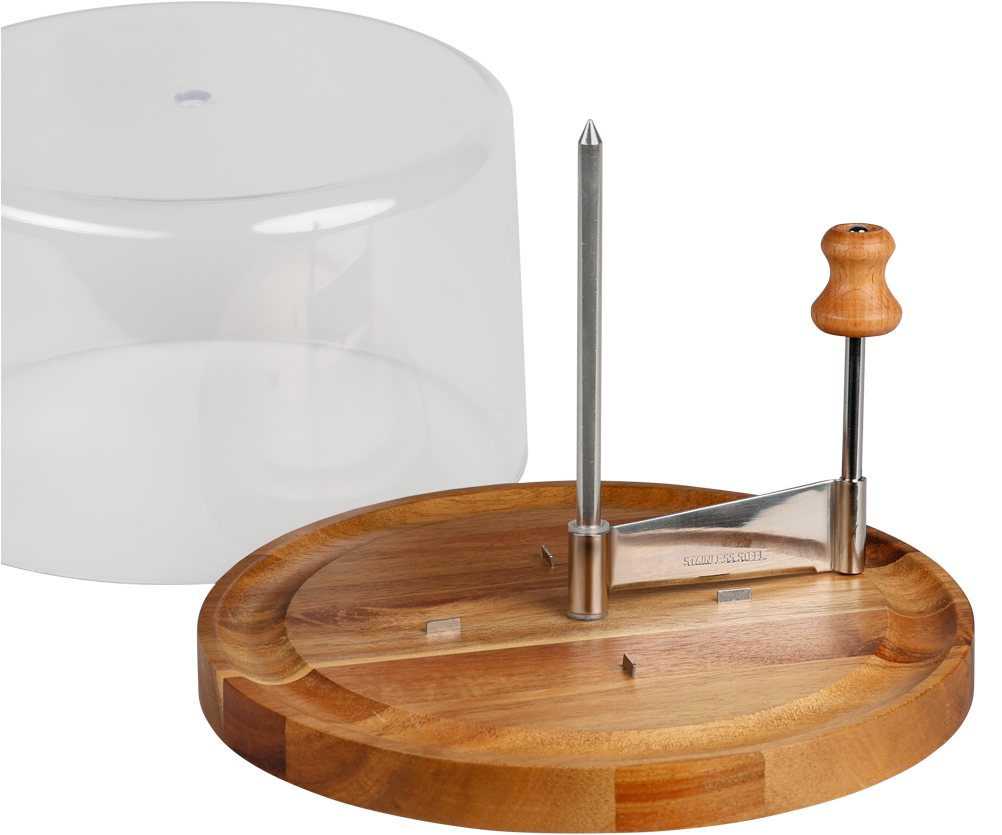 KESPER® Käsehobel Schokoladenhobel, Holz, (1-St), mit Haube – Bild 2 von 5