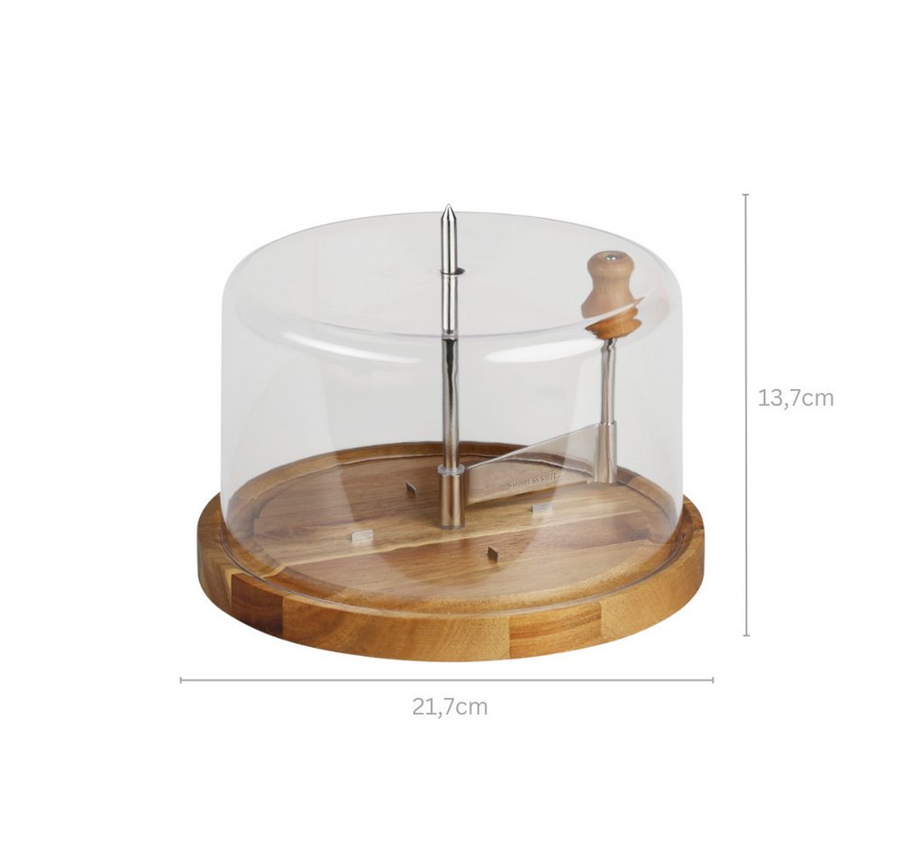 KESPER® Käsehobel Schokoladenhobel, Holz, (1-St), mit Haube – Bild 5 von 5