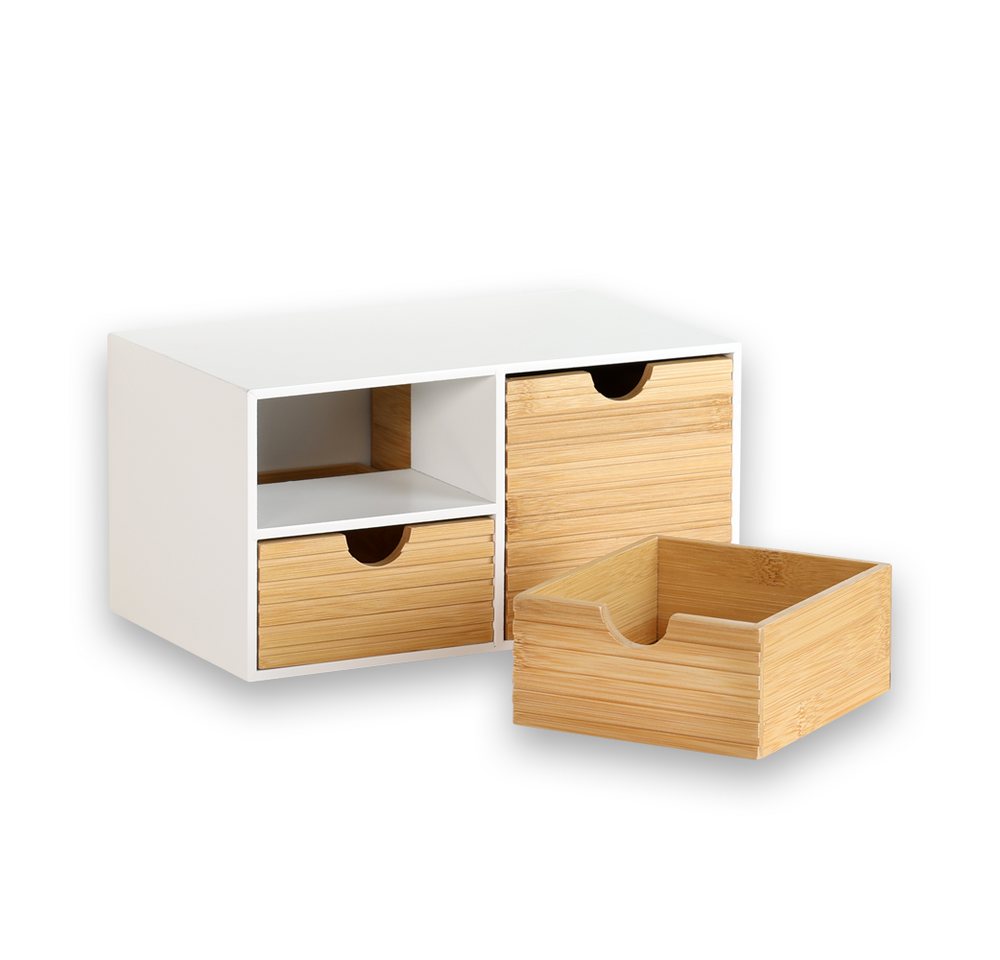 KESPER® Organizer Küchenregal, Aufbewahrungsbox, FSC®-zertifiziert (1 St), Mini-Kommode mit 3 Schubladen – Bild 2 von 5