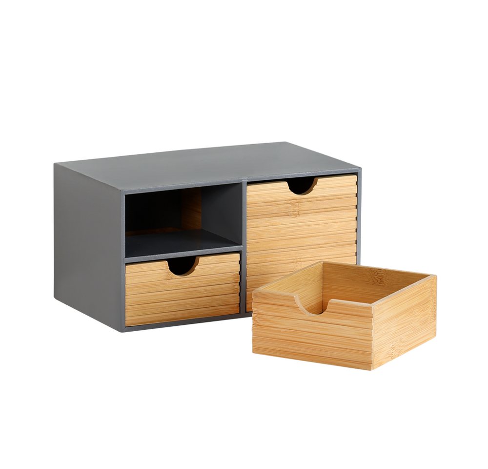 KESPER® Organizer Küchenregal, Aufbewahrungsbox, FSC®-zertifiziert (1 St), Mini-Kommode mit 3 Schubladen – Bild 2 von 5