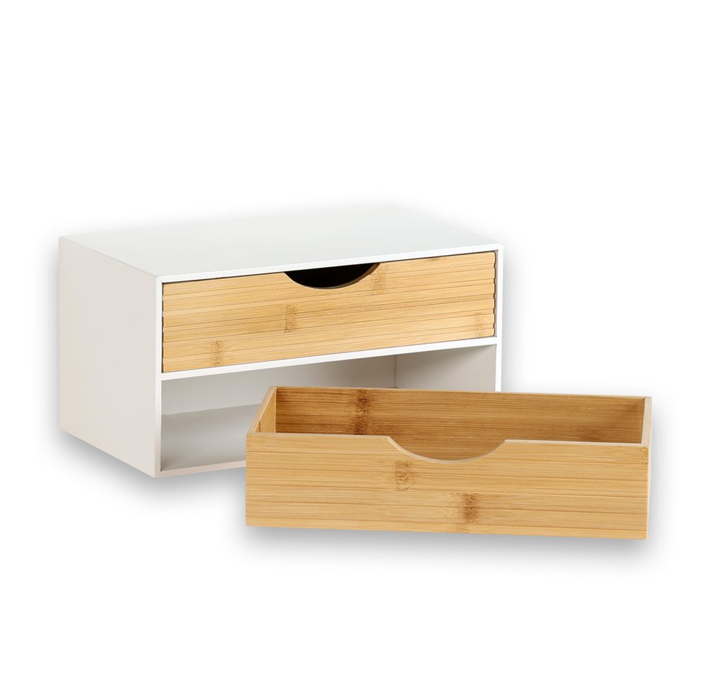 KESPER® Organizer Küchenregal, Aufbewahrungsbox, FSC®-zertifiziert (1 St), Mini-Kommode mit 2 Schubladen – Bild 5 von 5