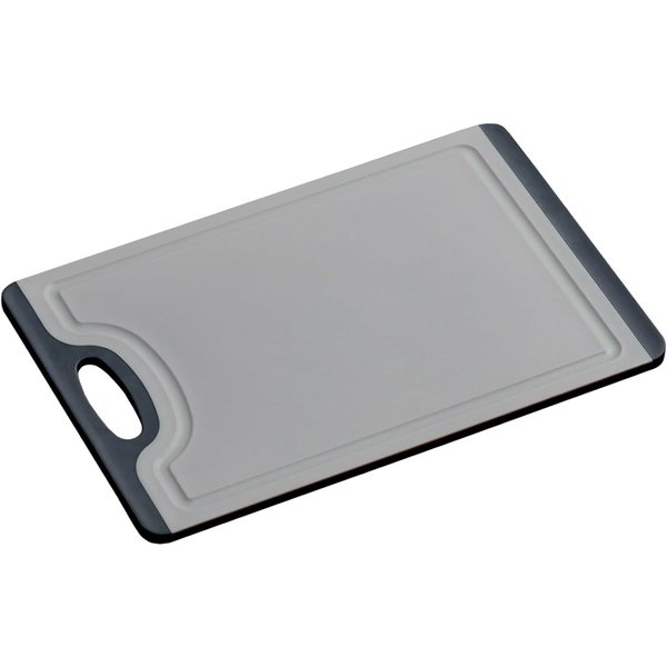 KESPER® Schneidebrett Schneidebrett 29,5 x 19,5 x 0,75 cm, Kunststoff, grau, (1-St)