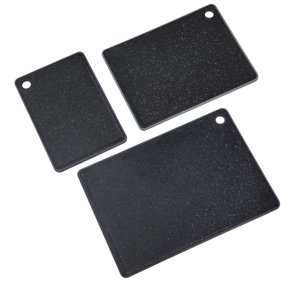 KESPER® Schneidebrett 3 verschiedene Größen, Kunststoff, (Set, 3-St), mit Griffloch – Bild 2 von 5