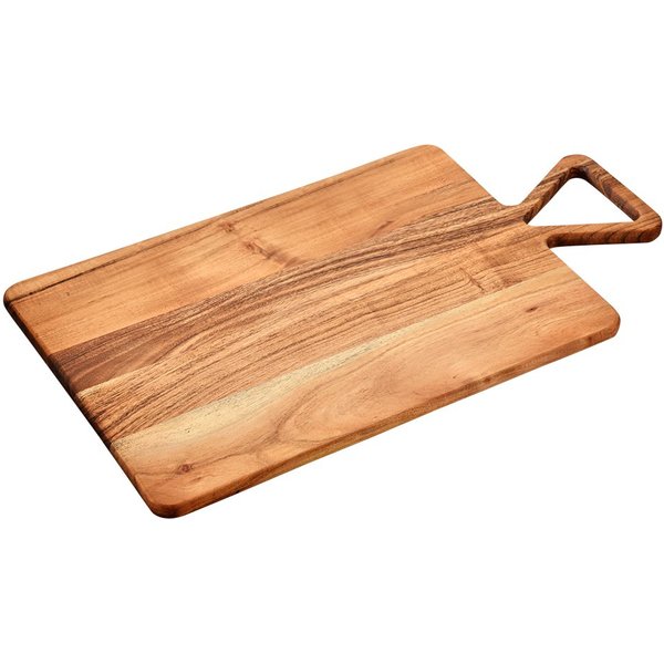 KESPER® Schneidebrett mit Griff, Massivholz, (1-St), FSC-zertifiziertes Akazienholz