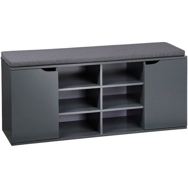 KESPER® Schuhschrank Schuhschrank mit Sitzkissen, 2 Türen, FSC
