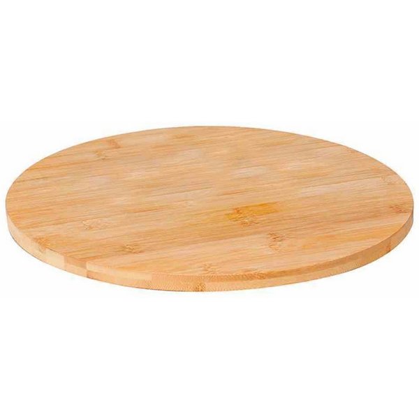 Kesper Servierplatte Dreh- und Servierplatte 35 cm Bambus, Bambus