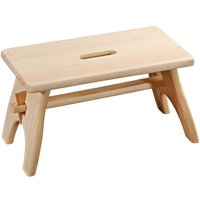 KESPER Tritthocker aus Kiefernholz, 42 x 21,5 x 20,5 cm
