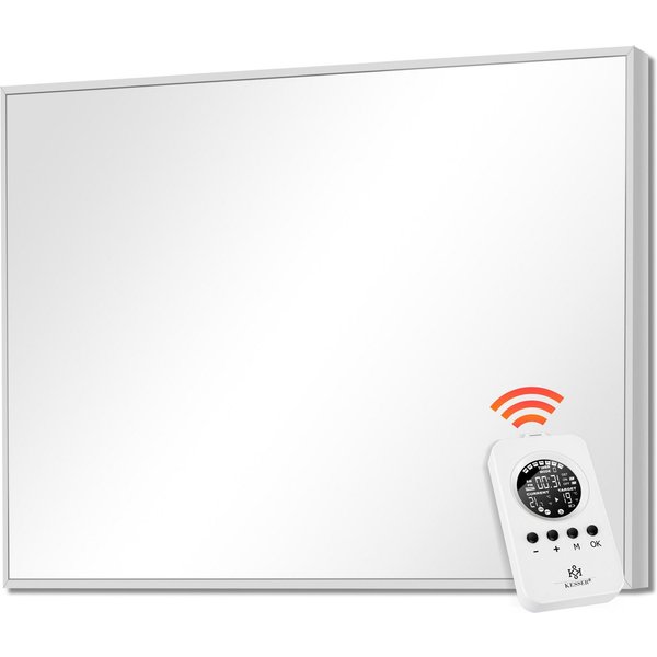 KESSER Infrarotheizung, mit Thermostat, IP44 Schutzklasse & 28 Routineprogramme