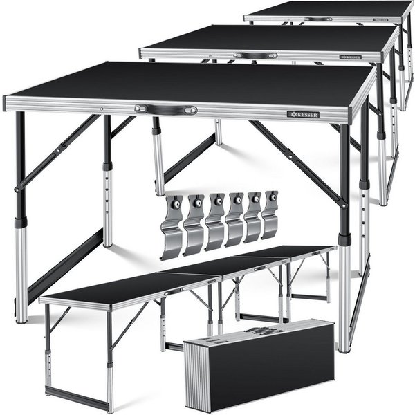 KESSER Tapeziertisch, Multifunktionstisch Profi 3- teilig, 100 60 cm
