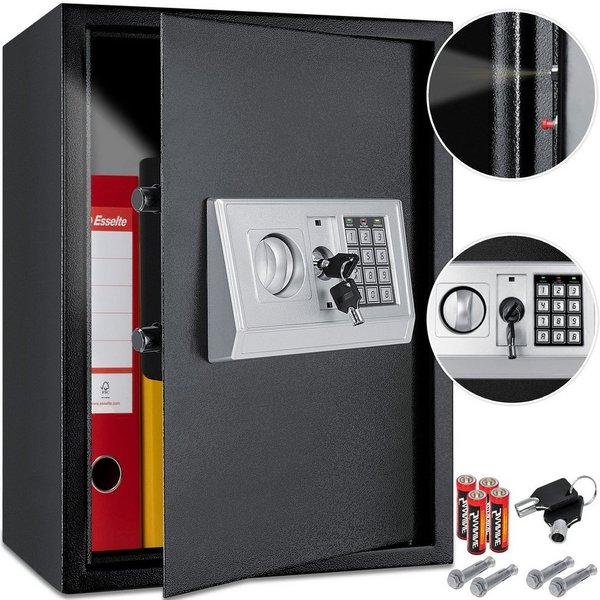 KESSER Tresor, Elektronischer Safe Tresor Geldschrank Wandtresor Wandsafe