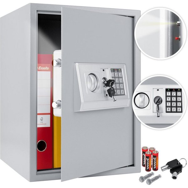 KESSER Tresor, Elektronischer Safe Tresor Geldschrank Wandtresor Wandsafe