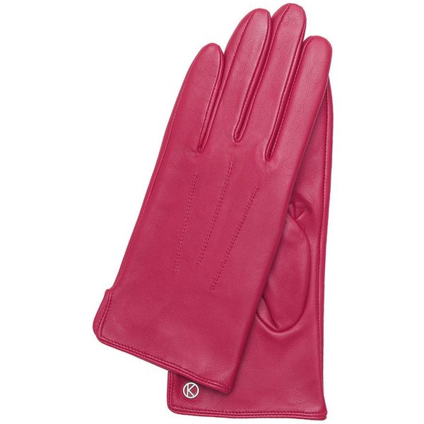 KESSLER Lederhandschuhe Style Carla (Paar, 1-St., Handschuhe) Leather Working Group zertifiziertes Leder, REPREVE® Fleecefutter