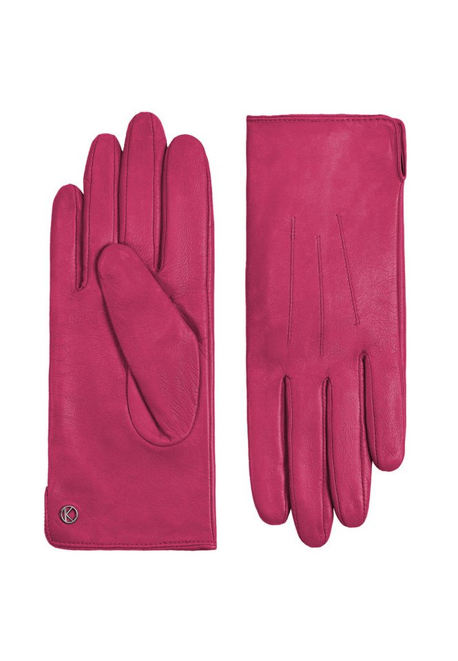 KESSLER Lederhandschuhe Style Carla (Paar, 1-St., Handschuhe) Leather Working Group zertifiziertes Leder, REPREVE® Fleecefutter – Bild 2 von 5