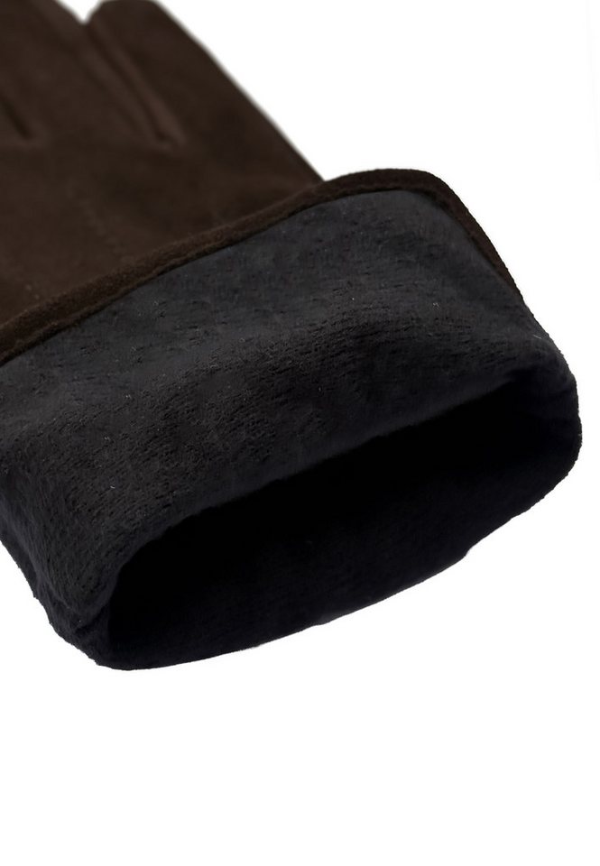 KESSLER Lederhandschuhe Style Luna (Paar, 1-St., Handschuhe) Leather Working Group zertifiziertes Leder, REPREVE® Fleecefutter – Bild 2 von 5