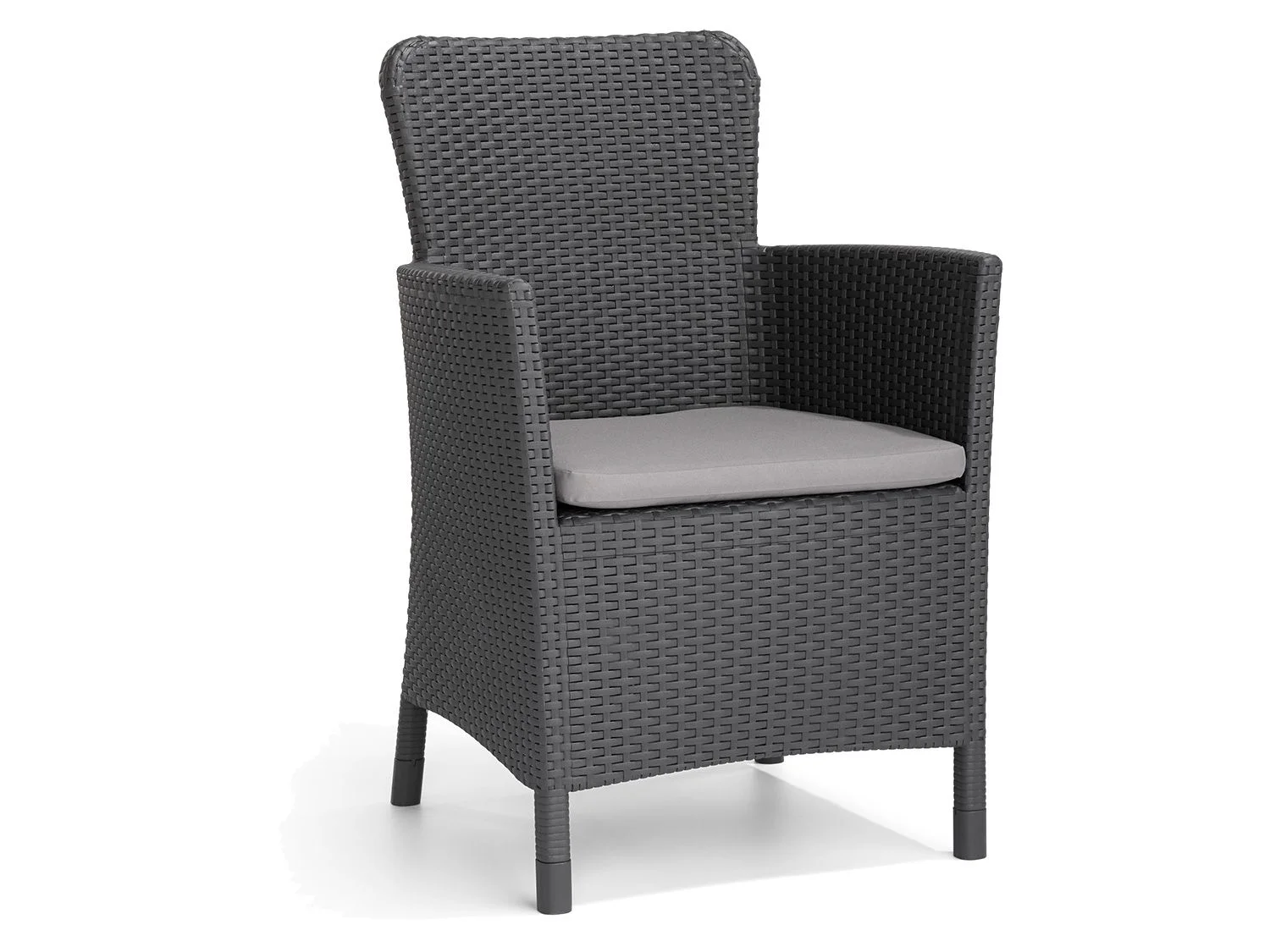 KETER Dining Set Girona-Miami (5-teilig, Anthrazit) – Bild 2 von 3