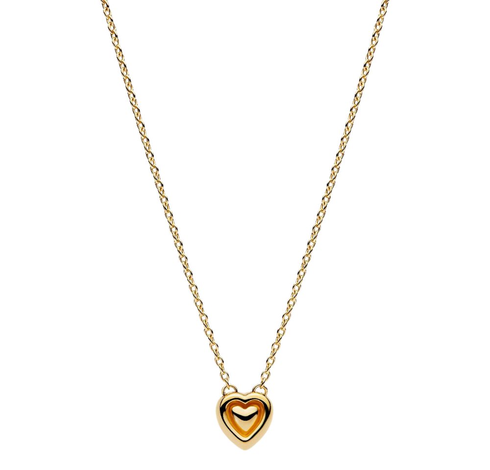 Kette mit Anhänger 364364C01-45, Liebe, Herz, Vergoldet, Zirkonia – Bild 2 von 3