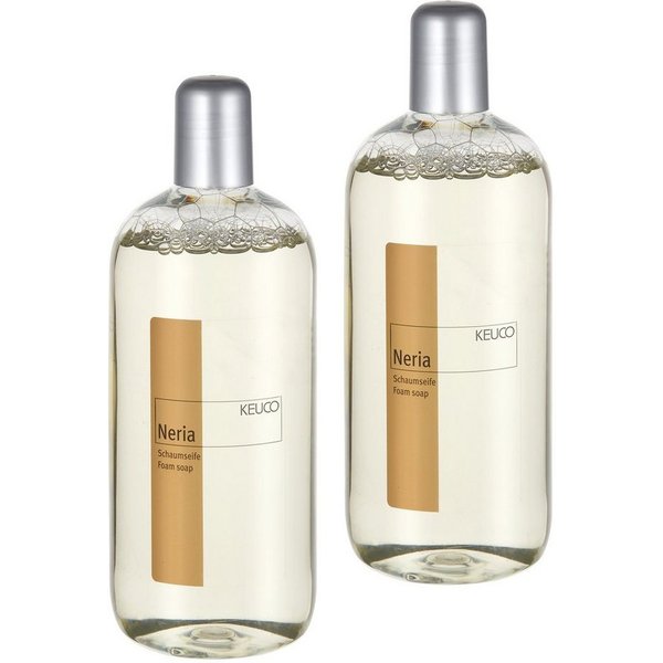 Keuco Flüssigseife Duft Neria, 2x 500 ml, pH-neutral, für Keuco Schaumseifenspender