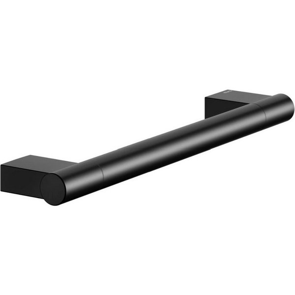Keuco Haltegriff Plan, 35 cm, Metall schwarz matt, bis 115 kg, Made in Germany, Wandmontage