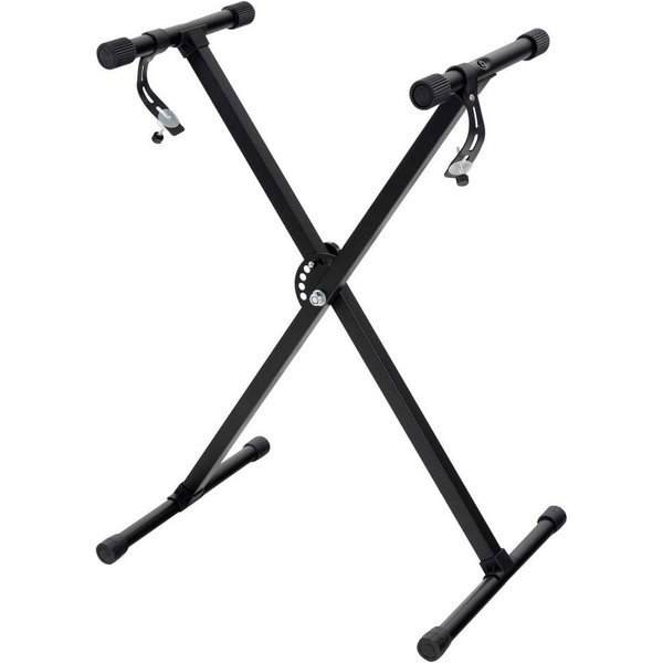 FunKey Keyboardständer FunKey Keyboardständer schwarz, 7-fach höhenverstellbar - Ständer für Keyboards und Synthesizer