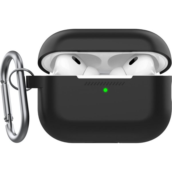 KeyBudz Kopfhörer-Schutzhülle Elevate AirPods Pro 2 Case Kompatibel mit AirPods Pro 2. Generation, Qi-zertifiziertes kabelloses Laden, nicht MagSafe-kompatibel