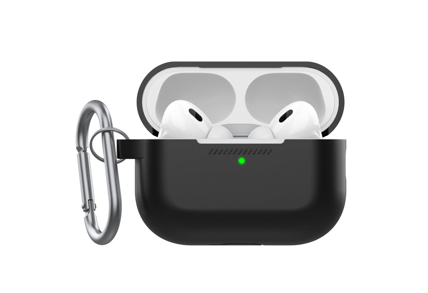 KeyBudz Kopfhörer-Schutzhülle Elevate AirPods Pro 2 Case Kompatibel mit AirPods Pro 2. Generation, Qi-zertifiziertes kabelloses Laden, nicht MagSafe-kompatibel – Bild 2 von 5