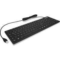 KeySonic Industrie-TAS, 105 Tasten, USB, BK, KSK-8030 IN(CH)