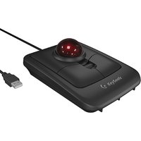 KeySonic Maus mit Trackball, BK, KSM-4006-UT