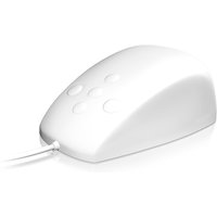 KeySonic Wasserdichte Maus, Silikon, IP68, WH, KSM-3020M-W retail