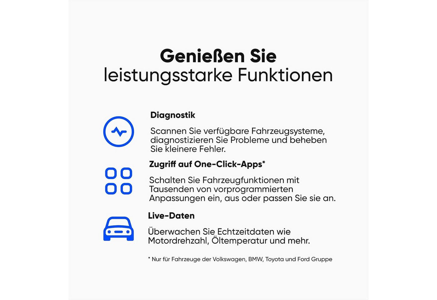 OBDeleven Kfz-Diagnosegerät OBDeleven 3 ULTIMATE Pack - Default Title – Bild 3 von 5