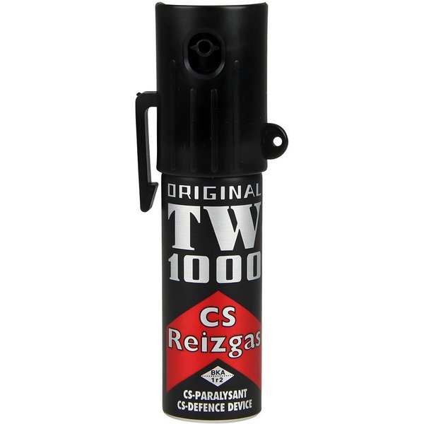 KH Security Marderspray CS-Abwehr-Gas (15 ml) TW1000 Lady mit Clip, gute Trefferwahrscheinlichkeit