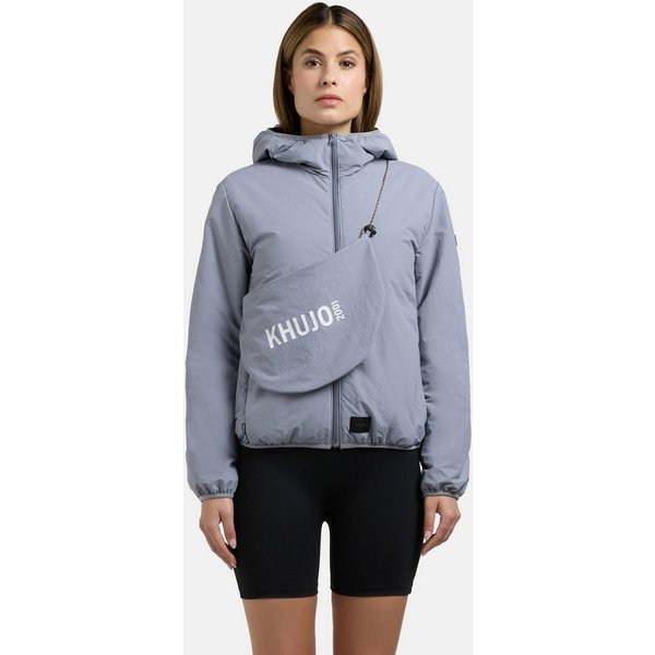 khujo Outdoorjacke Shelly2 (2-St) packbare Damen Übergangsjacke mit Tasche
