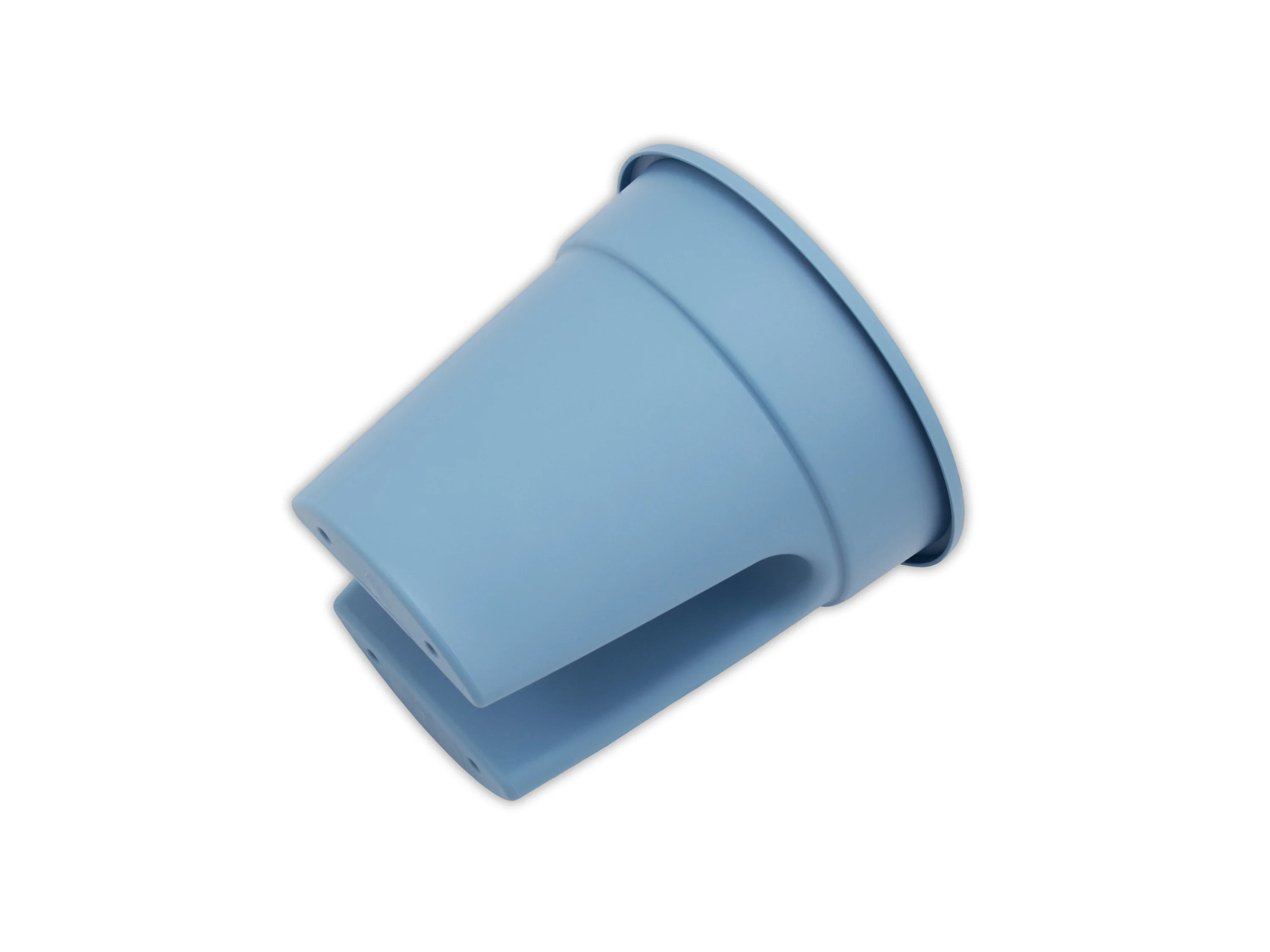 KHW Balkonkasten »Flowerclip«, 3er Set (meerblau) – Bild 4 von 4