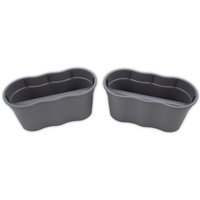 KHW Balkonkasten »Flowerclip XL«, 2er Set (Grau)