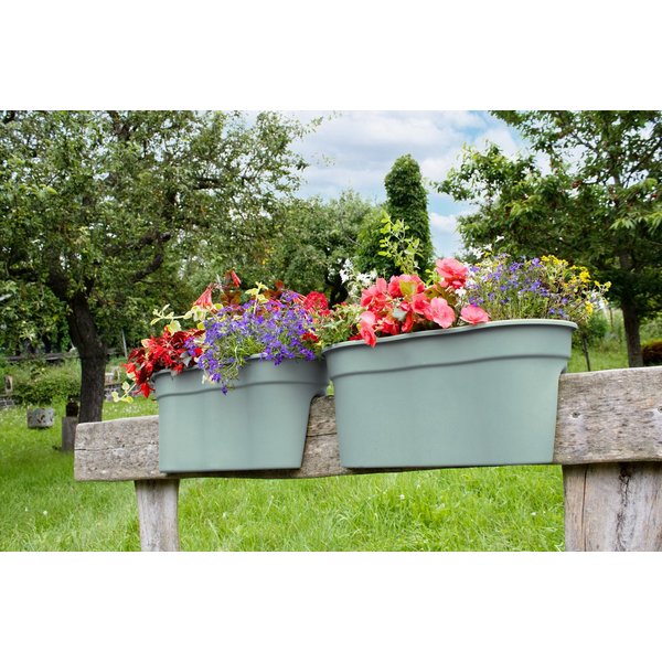 KHW Balkonkasten Flowerclip XXL (Set, 2 St), BxTxH: 57,5x27,7x27 cm