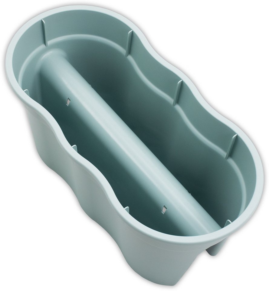 KHW Balkonkasten Flowerclip XXL (Set, 2 St), BxTxH: 57,5x27,7x27 cm – Bild 2 von 5