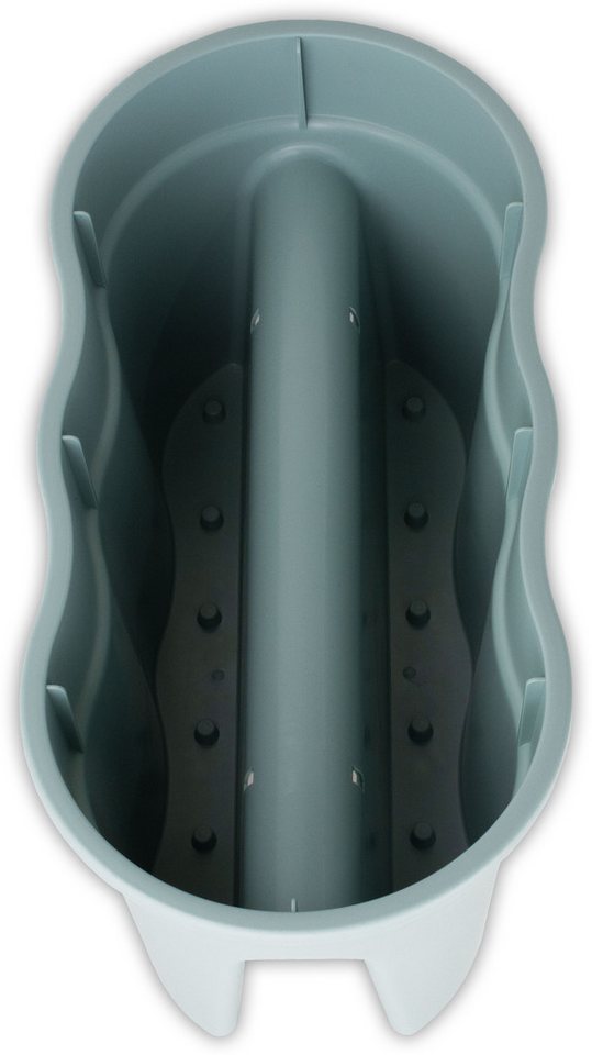 KHW Balkonkasten Flowerclip XXL (Set, 2 St), BxTxH: 57,5x27,7x27 cm – Bild 3 von 5