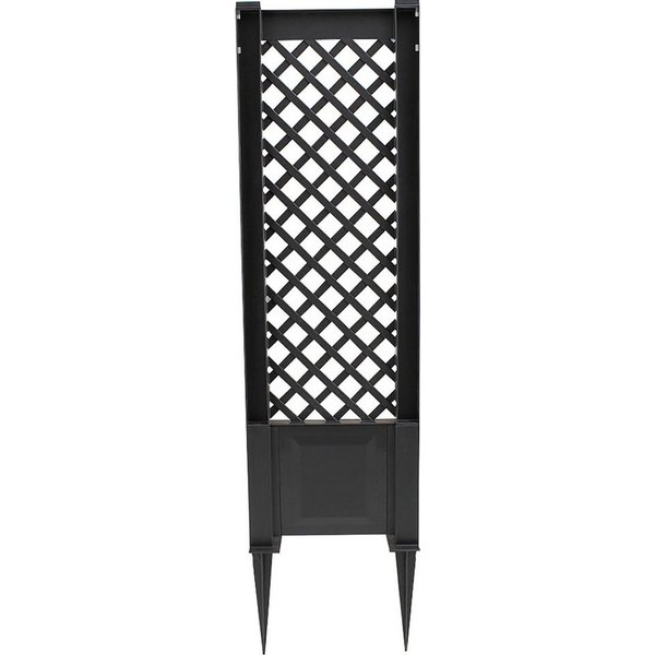 KHW Spalier, BxTxH: 43x6x140 cm, anthrazit